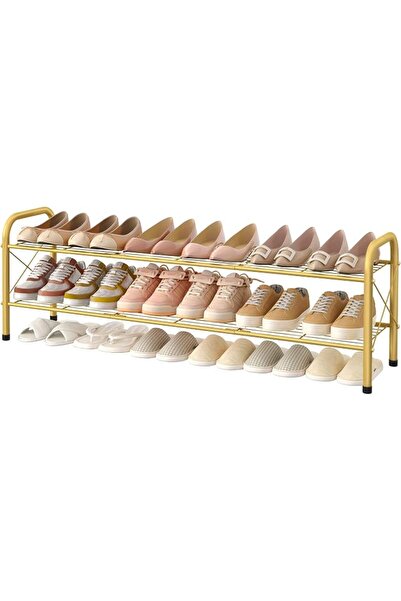 GENERAL Hoctieon 2 Tier Shoe Rack for Closet, Shoe Rack FreeStanding, Entrywa...