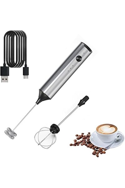 GENERAL Coffee Mixer, Portable USB Rechargeable, 3 Replace Whisks, 3 Speeds, ...