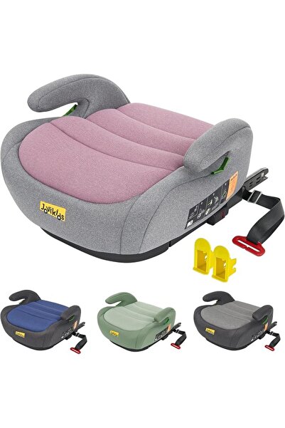 Jovikids مقعد سيارة Ohho+ i-Size مع نظام ISOFIX/بلون وردي فاتح، معتمد وفقًا ل...
