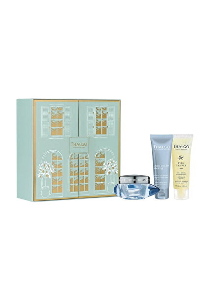 Thalgo Gift Box Set Thalgo: Eveil à la Mer, Cleanser, Cleansing Gel, For Face...