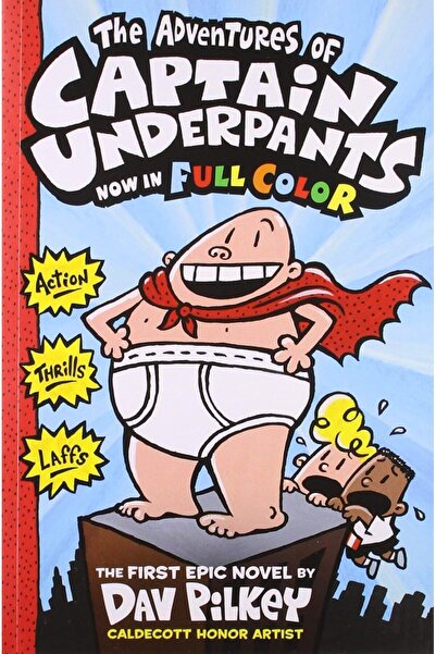 Scholastic Adventures of Captain Underpants Colour Edition