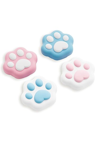 GeekShare Cat Paw Joystick Caps Compatible with Switch 2, Anti-Slip Silicone ...