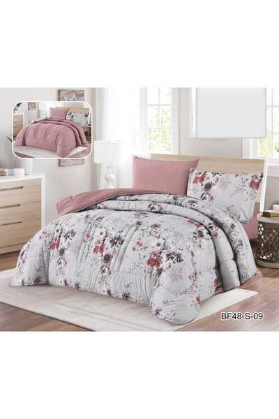 BIET ALMAFROSHAT 6-Piece Quilted Bedspread Set with a Quilted Bed Runner