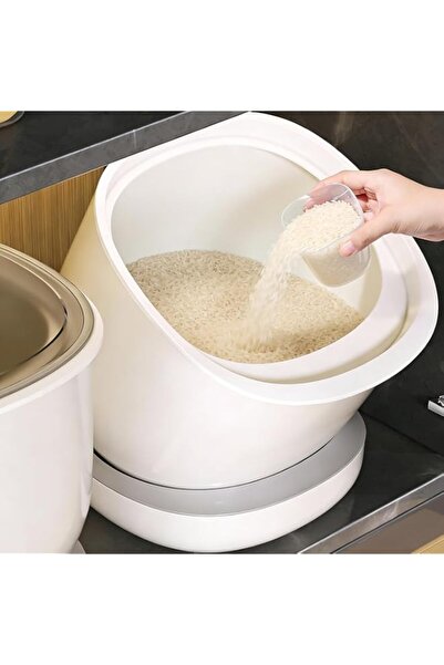 Generic Rice Containers, Rice Storage Container Sealed Moisture Proof With Li...