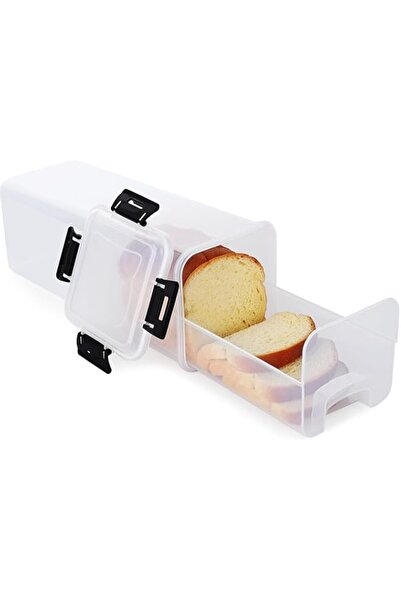 Generic Box With Tray,Bread Storage Container, Drawer Container Airtight Lid,...
