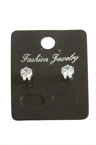 SORA GROUP Single Stone Magnet Zircon Earrings 6 mm