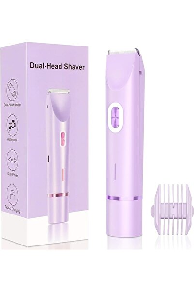GENERAL Mpotmiy 2-in-1 Electric Shaver for Men, Dual-Head Bikini Trimmer, Gif...