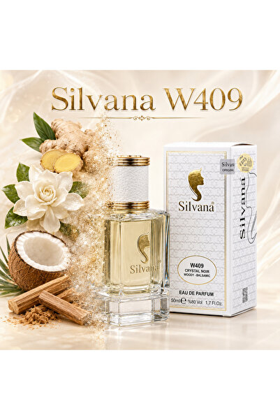 Silvana Eau de Parfum W409, άρωμα Crystal Noire, υψηλής διάρκειας εξατομίκευσ...