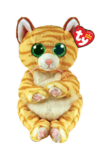 Feyza Oyuncak Ty Beanie Yellow Striped Cat Mango Plush Toy 15 cm |   3+ Years...