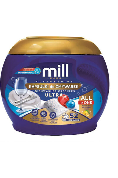 Mill Κάψουλες πλυντηρίου πιάτων 3 κιλά