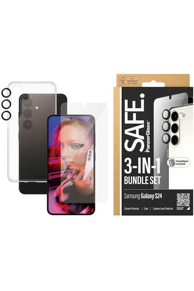 Panzer Glass PanzerGlass Σετ 3 σε 1 Σκληρυμένο Γυαλί (Galaxy S24)