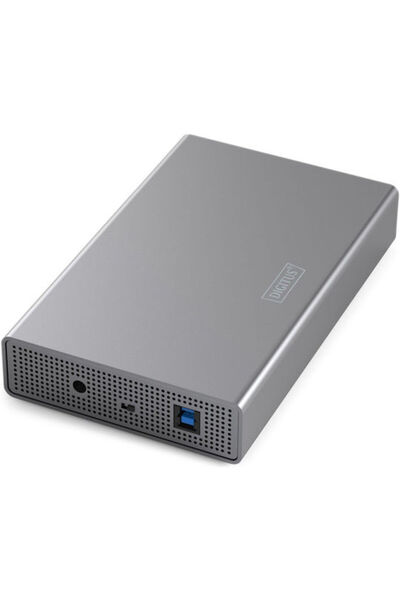 Digitus Θήκη για Σκληρό Δίσκο 3.5 " SATA III με Σύνδεση Serial / USB 3.0 Γκρι...