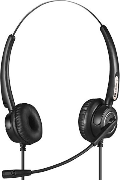 Sandberg USB+RJ9/11 Επαγγελματικά Στερεοφωνικά Ακουστικά VOIP (126-30)