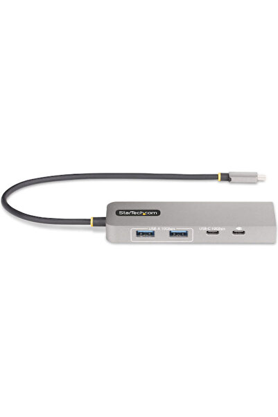 startech Διανομέας USB 10 Θυρών USB 3.2 με σύνδεση USB-C Ethernet Γκρι Κωδικό...