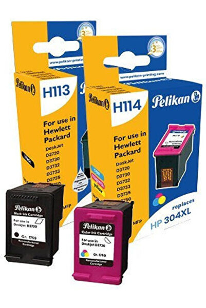 Pelikan Συμβατό Μελάνι Inkjet Εκτυπωτή HP HP 304XL Πολλαπλών Χρωμάτων 1 τεμάχιο