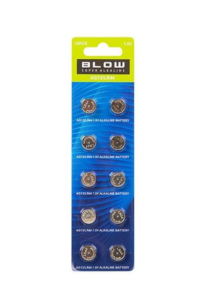 Blow Αλκαλικές Μπαταρίες Ρολογιού LR44 1.5V 10 τεμάχια