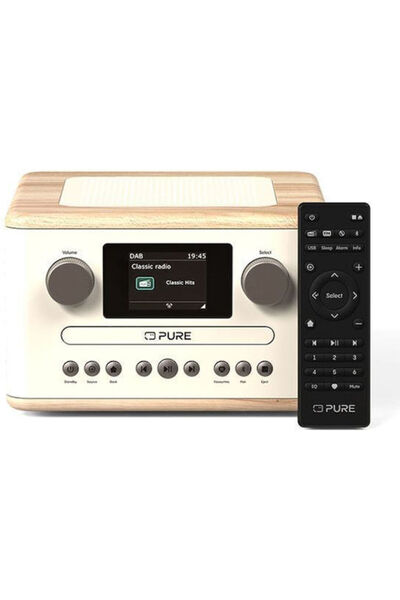 Pure Co. Σύστημα Καθαρού Ήχου 1 CLASSIC C-D4 Mini με CD Player και Bluetooth ...