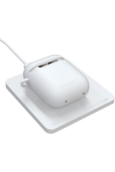 Terratec Σταθμός φόρτισης ADD σε λευκό χρώμα για Apple AirPods 1 / AirPods 2