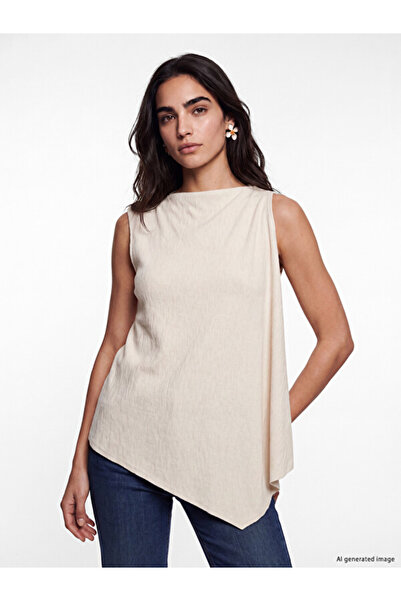 LC Waikiki Quality Pieces from Çelebi Store Wide Roba Collar Textured Asymmet...