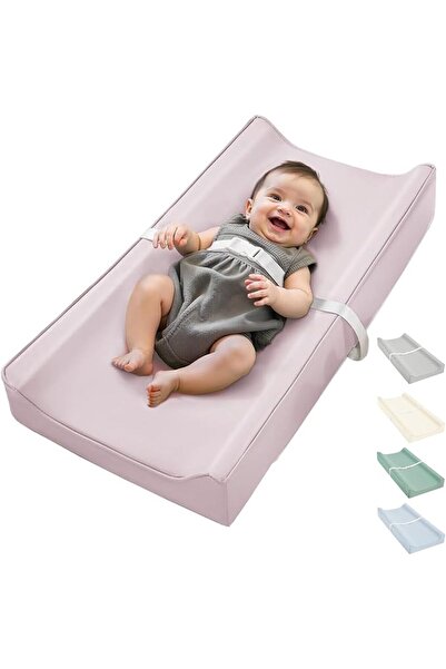 XICEN Baby Changing Pad， Waterproof Vegan Leather Wipeable, Extra Thick & Por...