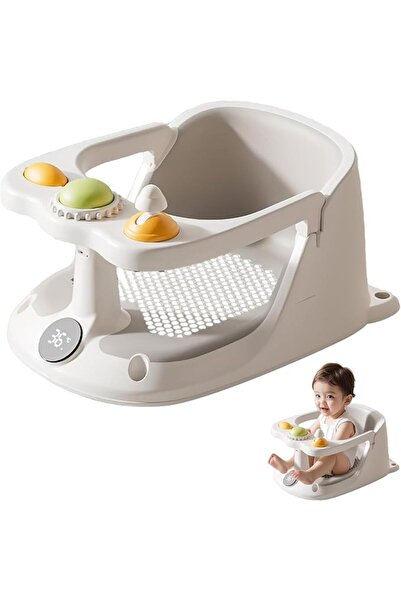 UANDME Uandhome Baby Bath Seat, Non-Slip Toddler Bath Seat for Babies 6-18 Mo...