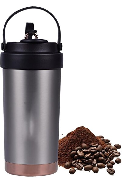 TERRIFI 17oz Insulated Ceramic Coating Travel Coffee Mug, Double Wall Hot & C...