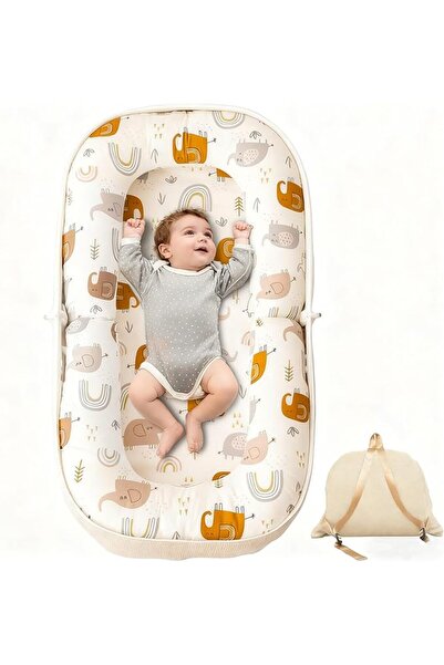 GENERAL Baby Lounger, Foldable Infant Nest Pillow with Soft Memory Foam Mat, ...
