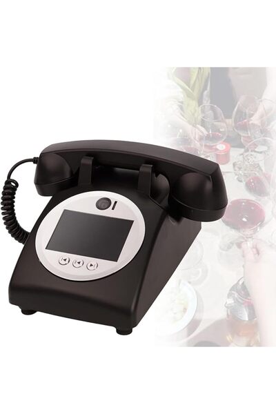 GENERAL Audio and Video Guestbook for Wedding, Retro Phone HD 1080p, Video Me...