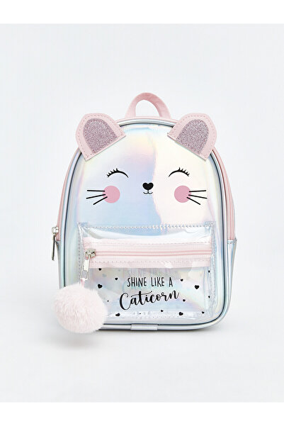 LC Waikiki Nevavm Girl's Backpack with Animal Figures