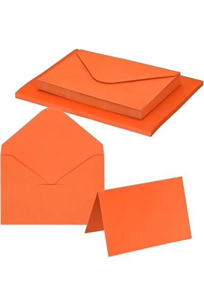 PATIKIL 4 x 6 Blank Greeting Cards and Envelopes, 50Sets Half Fold Note Cards...