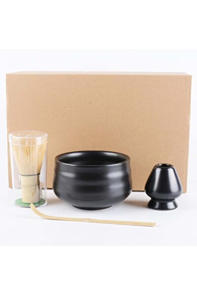Generic 4 Piece Matcha Tea Set Matcha Whisk Kit Matcha Ceramic Bowl Matcha Wh...