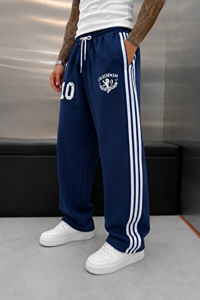 NOMARC Navy Blue 10 Returned Baggy Trackpants