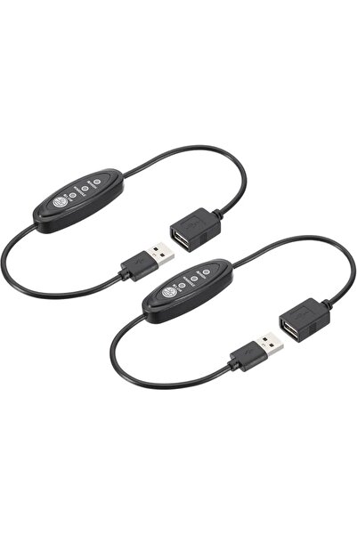 TERRIFI Adjustable Speed USB Extension Cable, Inline 3-Speed Control Power Co...