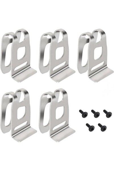 STARSTAR Belt clips 5pc for Makita impact drills stainless.
