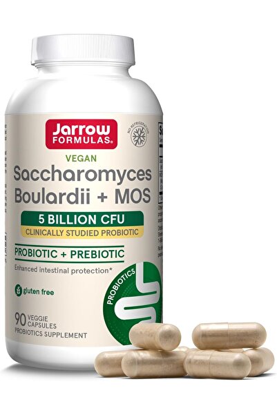 Jarrow Formulas بولاردي وMOS من ساكاروميس، 5 مليار، 90 كبسولة نباتية