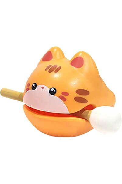 Tazweeq Cute Fish Drum Toy, Mini Fish Drum with Mallet, Small Musical Percuss...