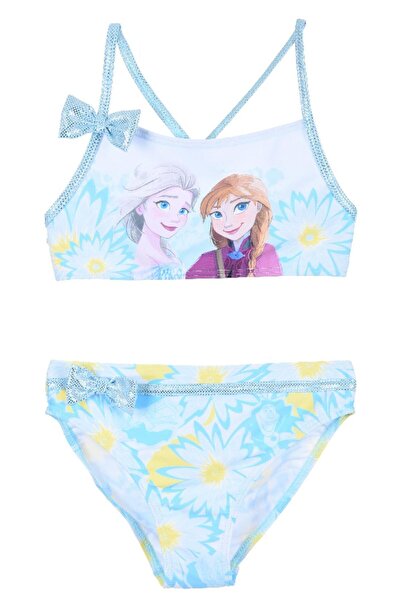 Sun City Fashion Group Σετ μαγιό μπικίνι κορίτσι "Frozen" γαλάζιο