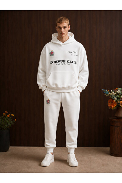 COMANCHERO Unisex Tokvue Club Printed Winter Top and Bottom Tracksuit Set