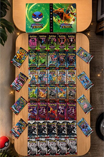 Abetto Market Pokemon Game Card 9 Sets in One Including a Total of 36 Packs a...
