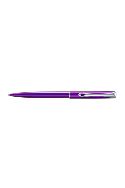 Diplomat Химикалка Easyflow Traveler - Фуксия, Черен, 140 мм