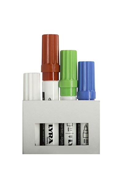 LYRA Marker Cu Creta, Lyra, Pentru Table De Scris, Varf 2-4Mm, 4 Culori/Set, ...