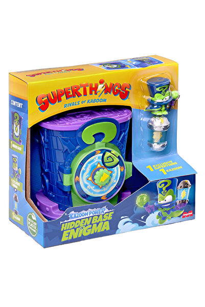 SuperThings Kazoom Power Enigma’nın Gizli Sığınağı | Bilmeceli ve Tuzak Kapı ...