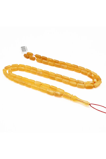 Generic Brand Pure Kaliningrad Amber Rosary – 69 Beads 11.5/6mm Barrel Prayer...