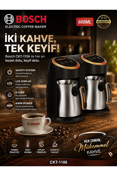 Bosch ÇİFTLİ KAHVE MAKİNESİ