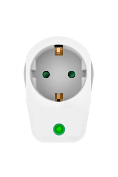 POWERTECH αντάπτορας ρεύματος PT-996, 1 θέση schuko, 16A, 3680W, λευκός
