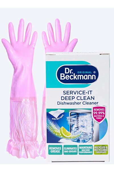 Dr.Beckmann مجموعة دكتور بيكمان لتنظيف وتعقيم غسالة الصحون 75 جيمي مع مناديل ...