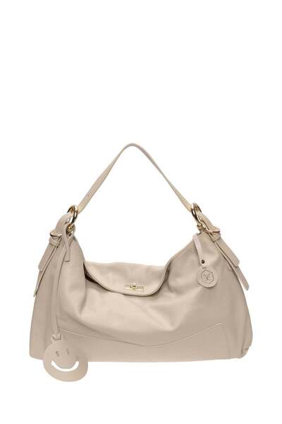 SimpleFind Luisa Vannini Geanta piele -Eliana-Bej,Geanta de umar piele natura...