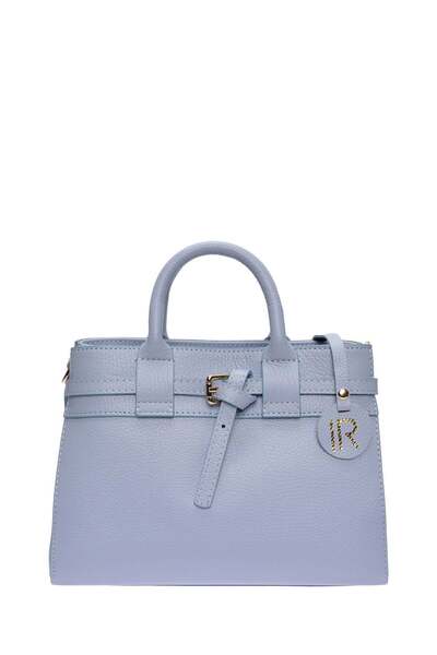 SimpleFind Isabella Rhea Geanta piele -Ramona-Albastru deschis,Geanta de mana...