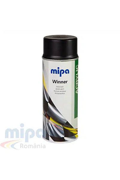 MIPA Vopsea spray Winner Negru 400 ml Mat