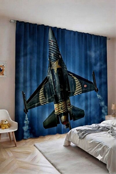 Elmas Dizayn Custom Design Luxury Organic Cotton Double Wing Background Curta...